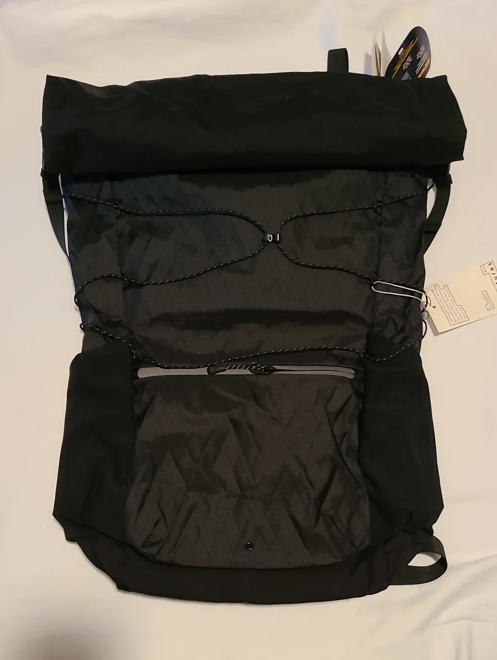 Doughnut Treck Collection Black Wanderlust Large Cordura Fabric
